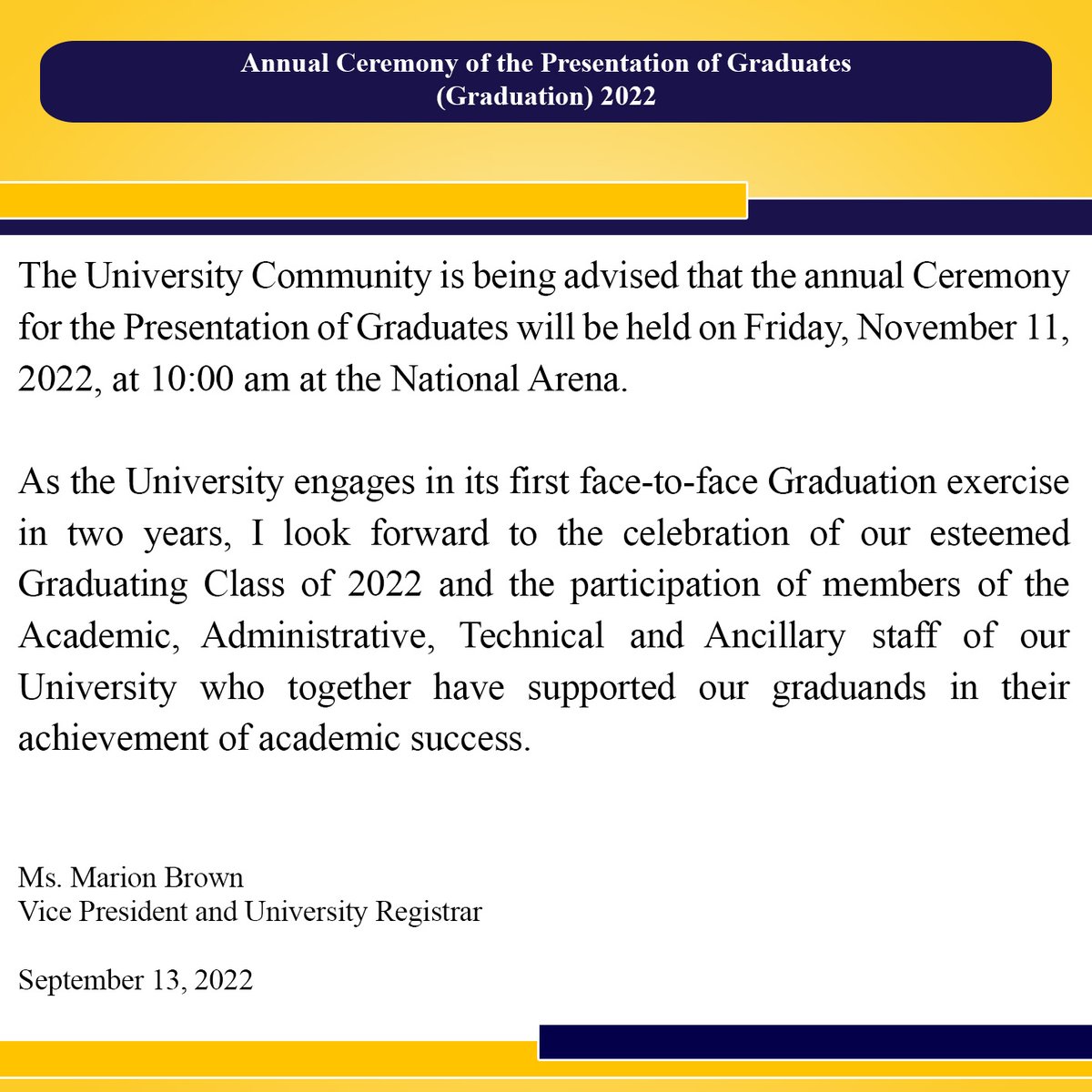 UTech, Jamaica on Twitter: