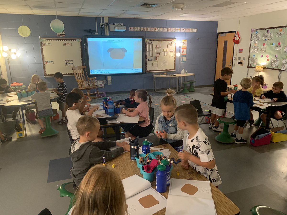 CreekGators's tweet photo. ‘K’rafting in Kindergarten @CreekGators Kiddos connecting multiple learning modalities as they share their knowledge with one another. #NPSWorldOfPossibilities https://t.co/kUyXKngJm2