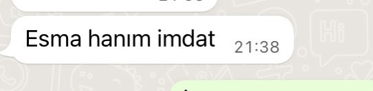 Danışansal sorunlar 😬🥲