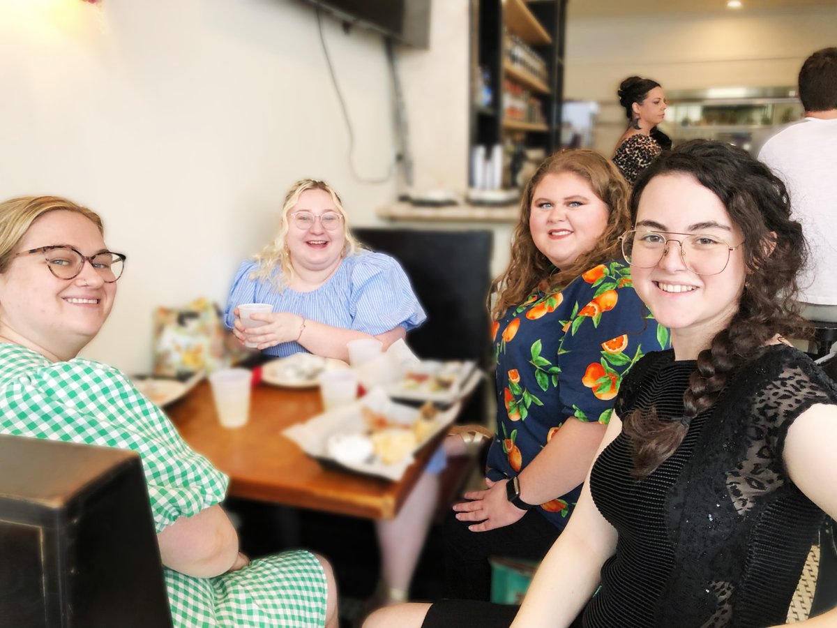 TulaneEnglish's tweet photo. The English Department had so much fun last Friday at @JuansNOLA celebrating the beginning of the semester with our faculty, staff, and graduate students! 
We got a first look at the new Juan's location on Oak Street and got to enjoy delicious food and each other's company!🌯🎉🌮 https://t.co/TZyUDog7vw