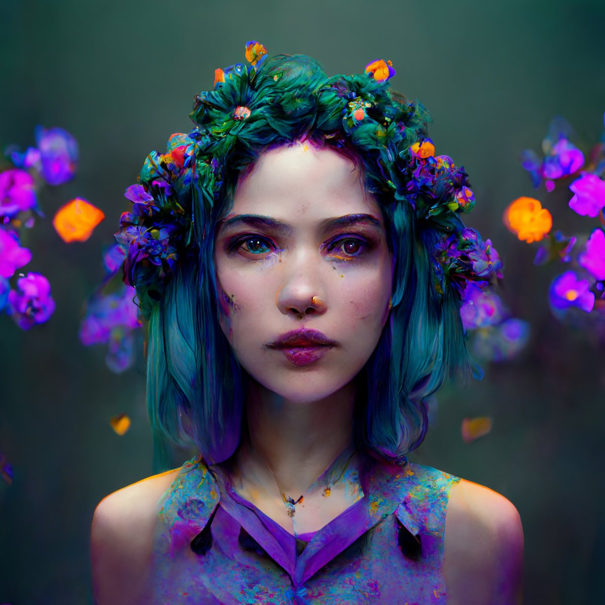 "Heterochromia"
First steps in ai art