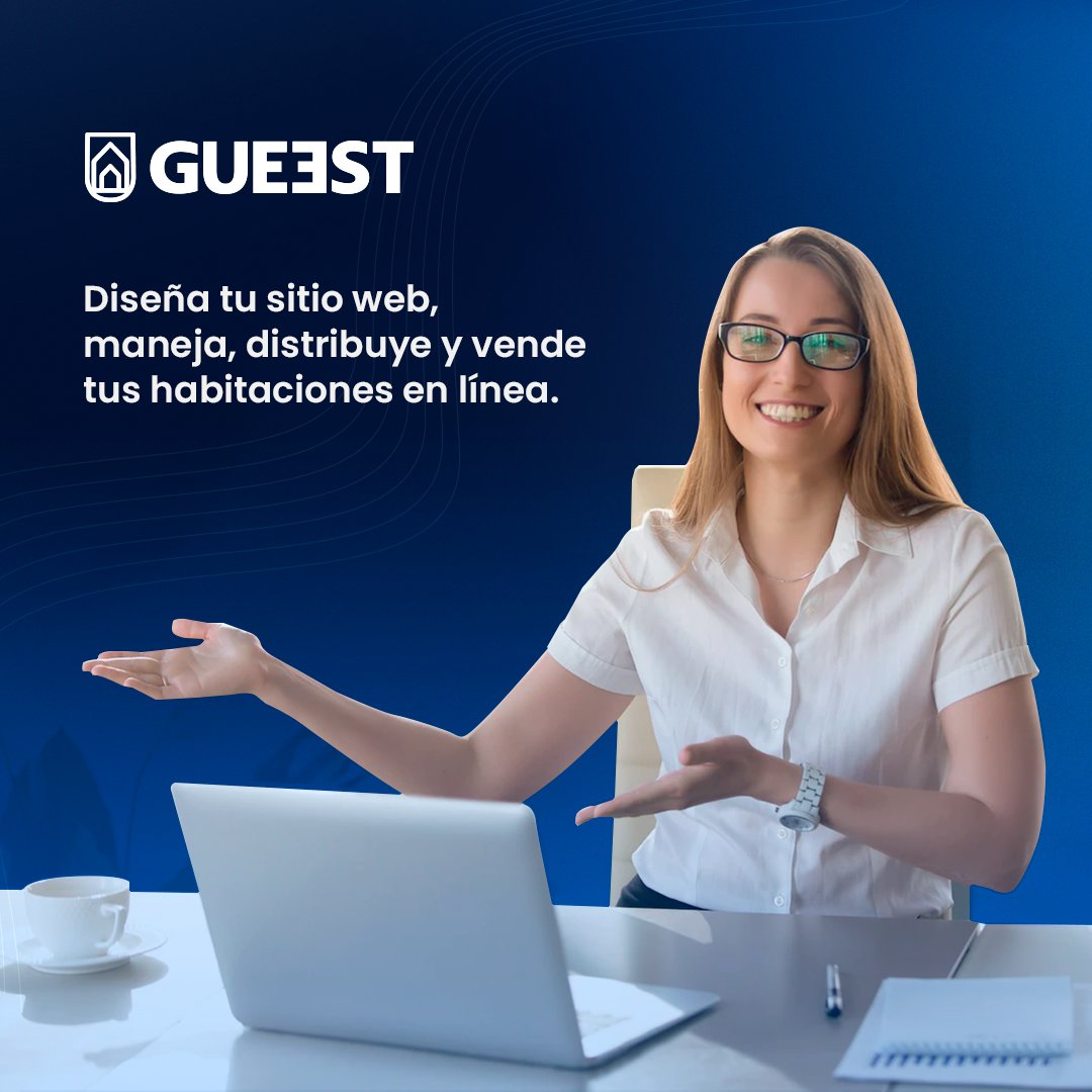 GUEEST ofrece una solución basada en la nube para ayudar a los hoteleros a administrar su propiedad sobre la marcha y aumentar sus ingresos. Diseña tu web, gestiona, distribuye y vende en línea.

#Gueest #PMS #HotelPMS #hotel #hoteleria #hotelsoftware