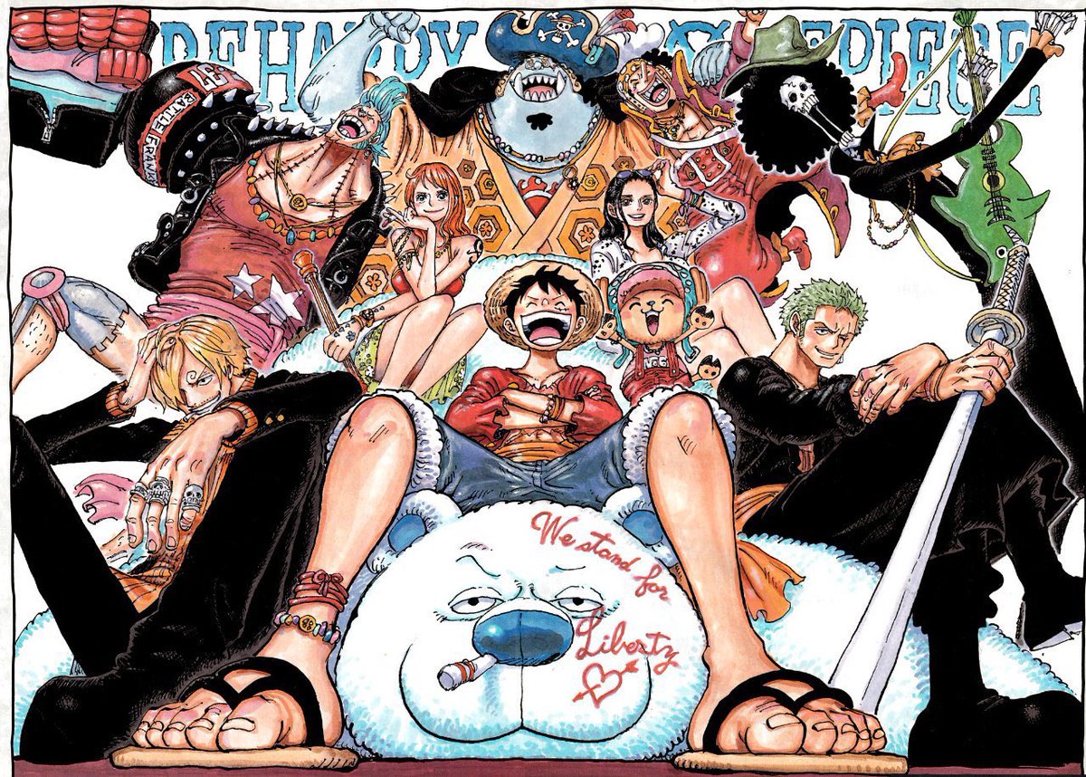 #ONEPIECE1060 The glow up is crazy