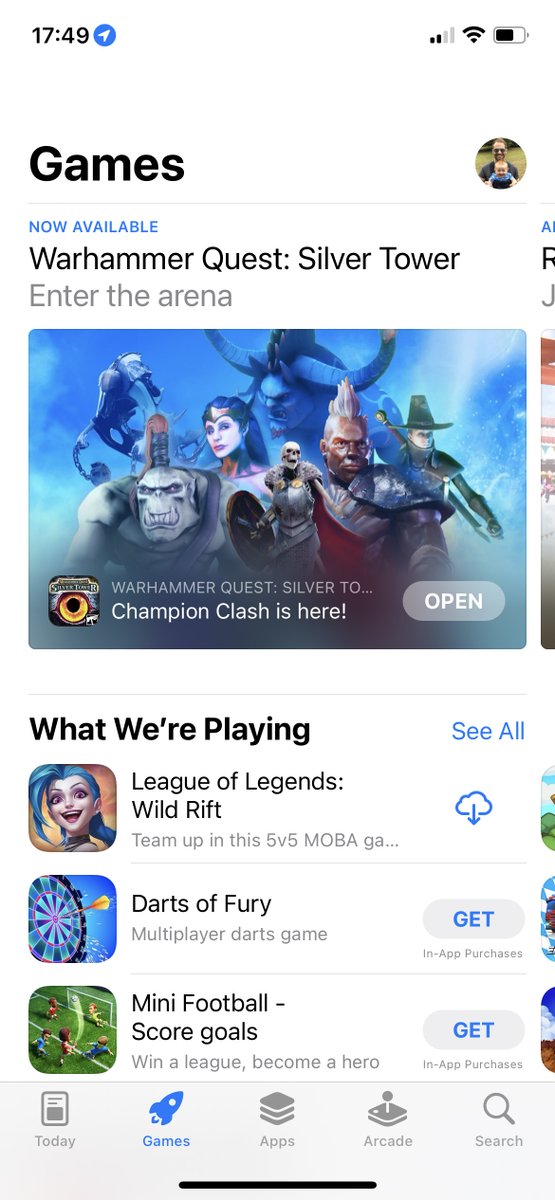 It's multiplayer launch day, and Tim &amp; co are kicking it off in style with an App Store feature! Thanks Apple!

Warhammer Quest is totally free to download, just follow this link and choose your device type...
linktr.ee/Perchang

#warhammercommunity #indiegamedev