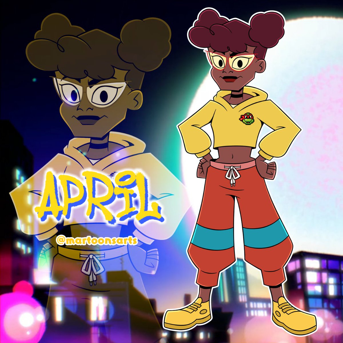 ROTTMNT FASHION (Pt.2): April, Sunita, Kendra, & Cassandra GIRLS NIGHT ...