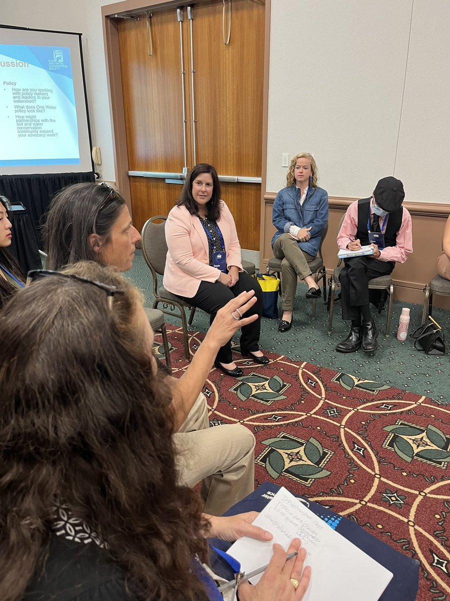 Chirpy_Susan's tweet photo. The #OneWaterSummit2022 has been very inspiring with a broader viewpoint of water issues and environmental justice implications. Very different than my typical conversations. @IADeptAg https://t.co/5Y7vXA66Vm