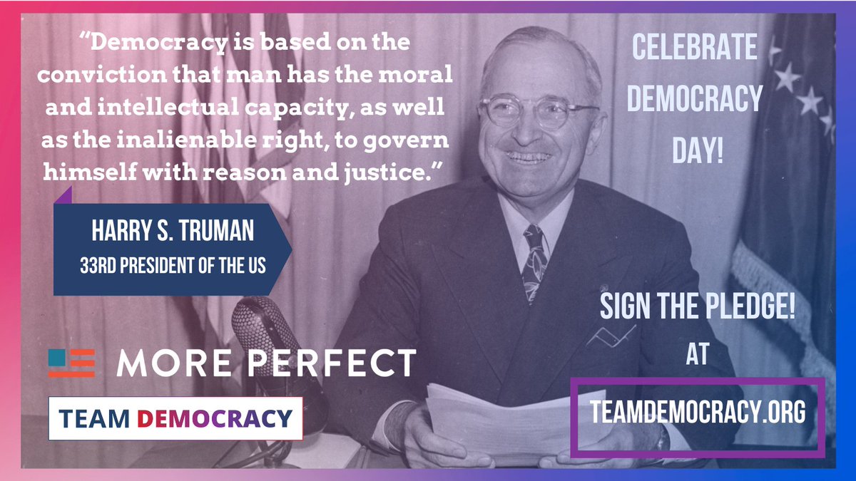 Team Democracy tweet media