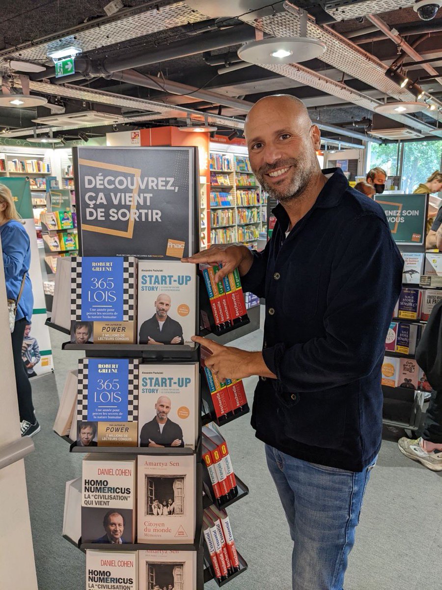 PierreAntROY's tweet photo. 📚Découvrez le dernier livre d’@apachulski, Start-up Story. Incroyable aventure d’entrepreneur. De la création de Talentsoft à l’exit, sous un regard pop rock 🚀

C’est l’occasion de te dire MERCI Alex pour notre rencontre et tout ce que tu m’as apporté comme mentor 🙏🏻🔥 https://t.co/V9aNkwFz2r