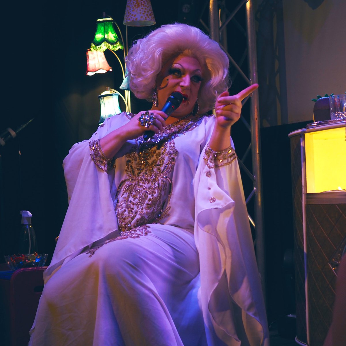 YesZebra's tweet photo. Dear Myra
You’re infinite wisdom has already healed me 🙏 but now I’m just looking for problems as an excuse to come to your shows.
Can you help with this new addiction? @myradubois #aproblemshared #myradubois https://t.co/YrlqLZMBvD