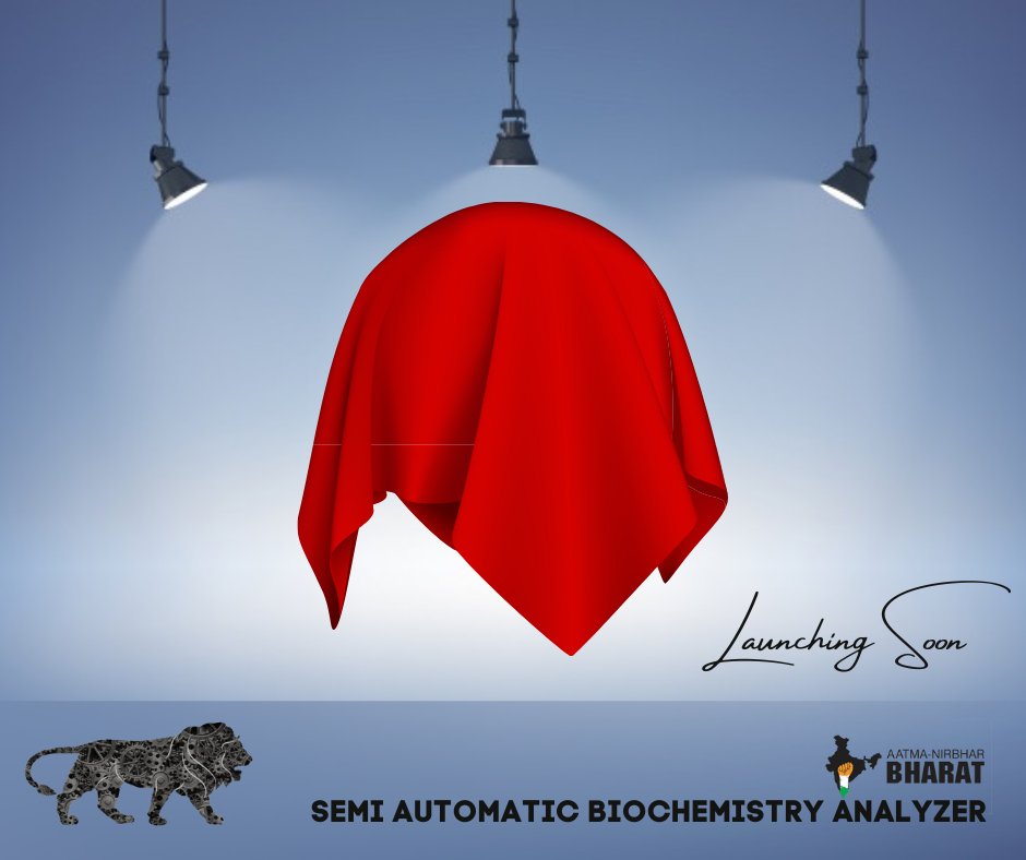 pavansir's tweet image. The WAIT TIME will soon become LAUNCH TIME...

Get ready to see #makeinindia #biochemistryanalyzer 

#IVD #biochemistry #semiautomatic #madeinIndia #madewithpassion #clinicalchemistry #research #development