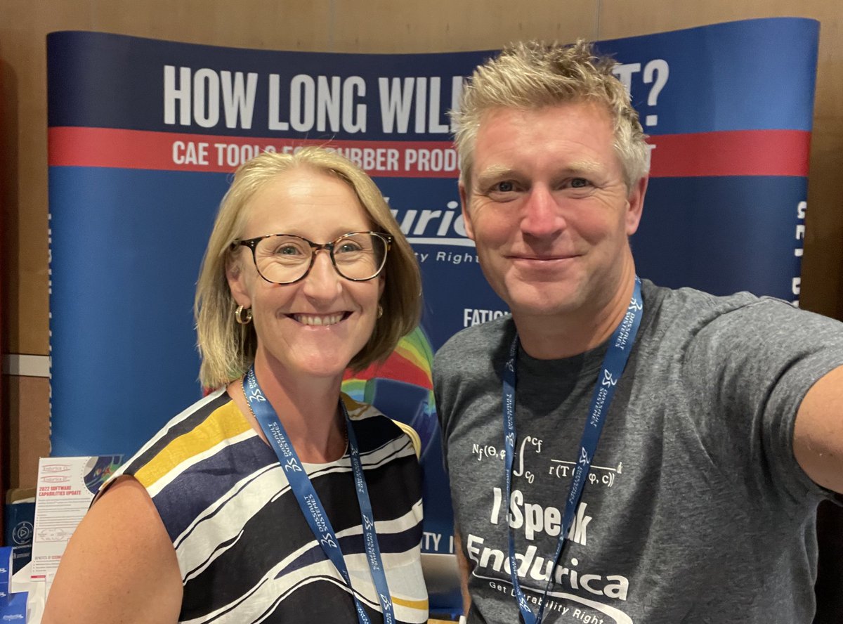 EnduricaLLC's tweet photo. What a great event by @3DS_SIMULIA! 

👏 Well done to Stephanie Bailey-Wood, Jess Nicholson @3DSJess, Jess Dawson and the whole team on a successful #SimuliaRUM 2022 - 35th Anniversary 🎂 @MidlandMCR in Manchester, UK 🇬🇧

#Endurica #GetDurabilityRight

➡️ https://t.co/7aEBl6Kaii https://t.co/oY1pC8I9sK