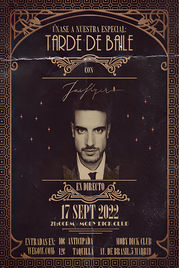 wegowES's tweet photo. Fans del jazz, el swing, la salsa y lo urbano... ¡Formación! 🫡

El artista @jaiflyer estará presentando su disco "Múltiple" este 17/09 en @MobyDickClub.

Entradas en Wegow ➡️ https://t.co/1Mz0TCn43t https://t.co/bVwZ3jIsBp