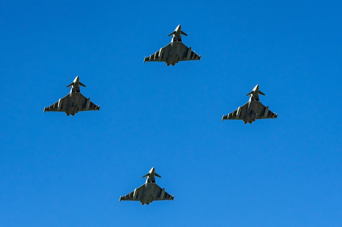 NATO's tweet photo. For the first time, @Team_Luftwaffe🇩🇪 &amp; @EjercitoAire🇪🇸 have collectively executed #NATO's enhanced Air Policing together to safeguard Baltic airspace

More info: https://t.co/Ny5BIbooh0 https://t.co/AremiFkxCZ