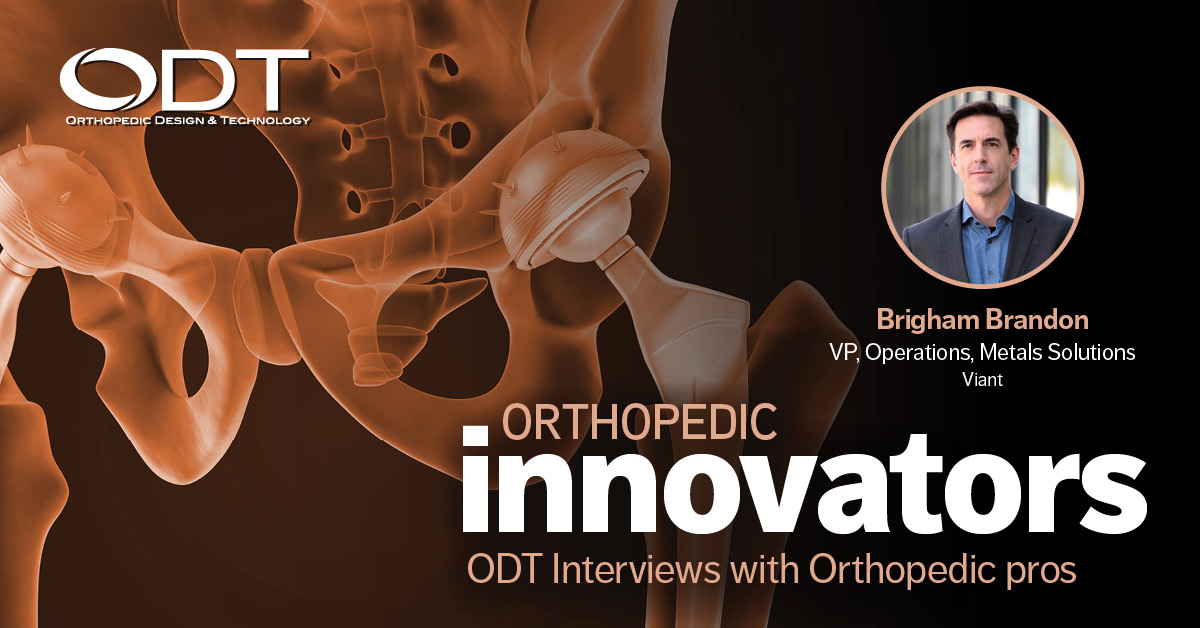 Ensuring On-Time Orthopedic Product Delivery—An Orthopedic Innovators Q&amp;A
One supplier reveals how it is handling supply chain shortages and labor concerns following the challenges of the pandemic.
Read more; hubs.li/Q01m9srC0

Sponsored by <a href="/ViantMedical/">Viant</a>