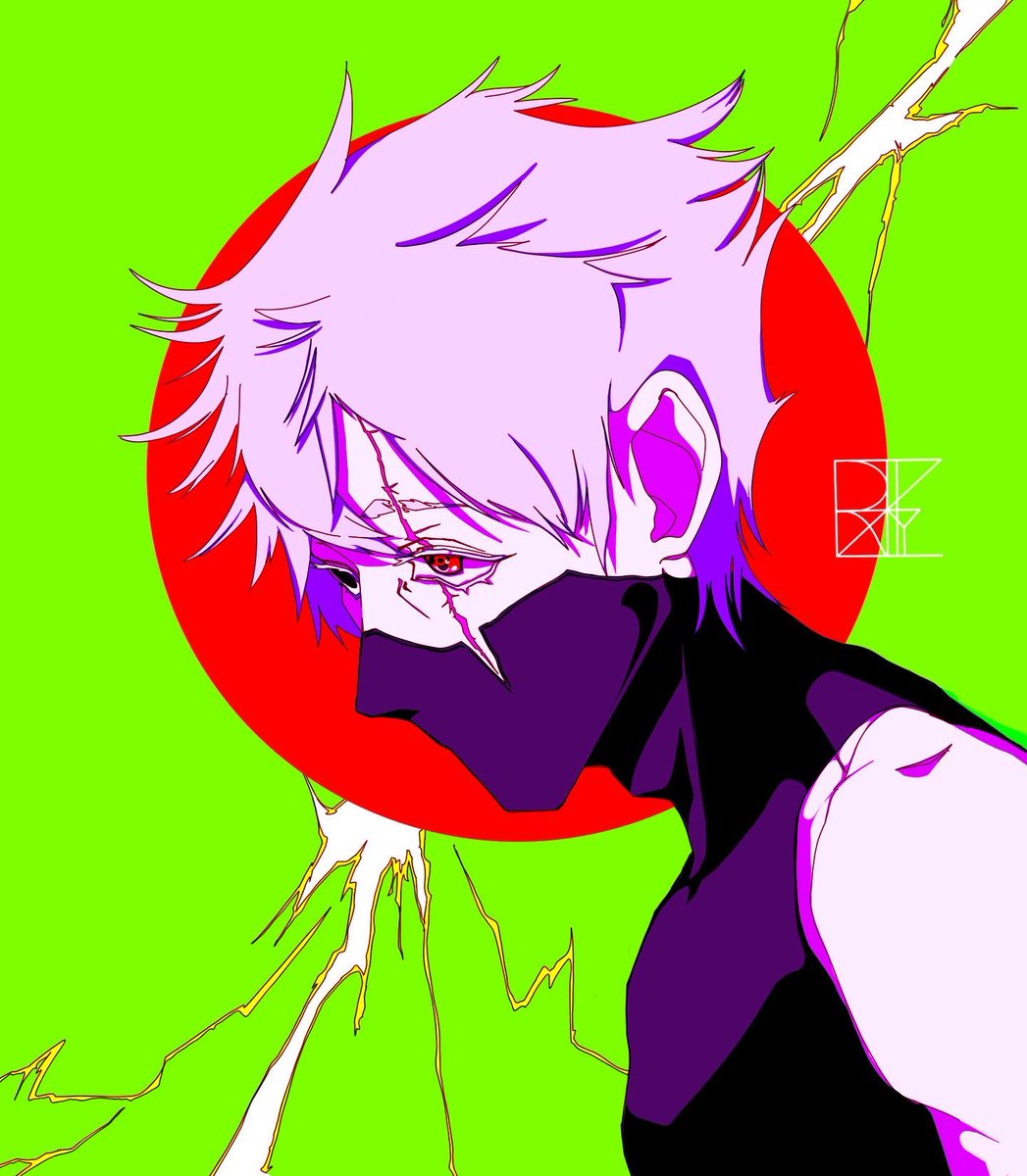 FriedIzzy's tweet photo. Happy late birthday to Kakashi! 
my favorite character in the series and the creation of my love for the shounen teacher characters👍#KakashiHatake #Fanart https://t.co/ljyz6ya2nj