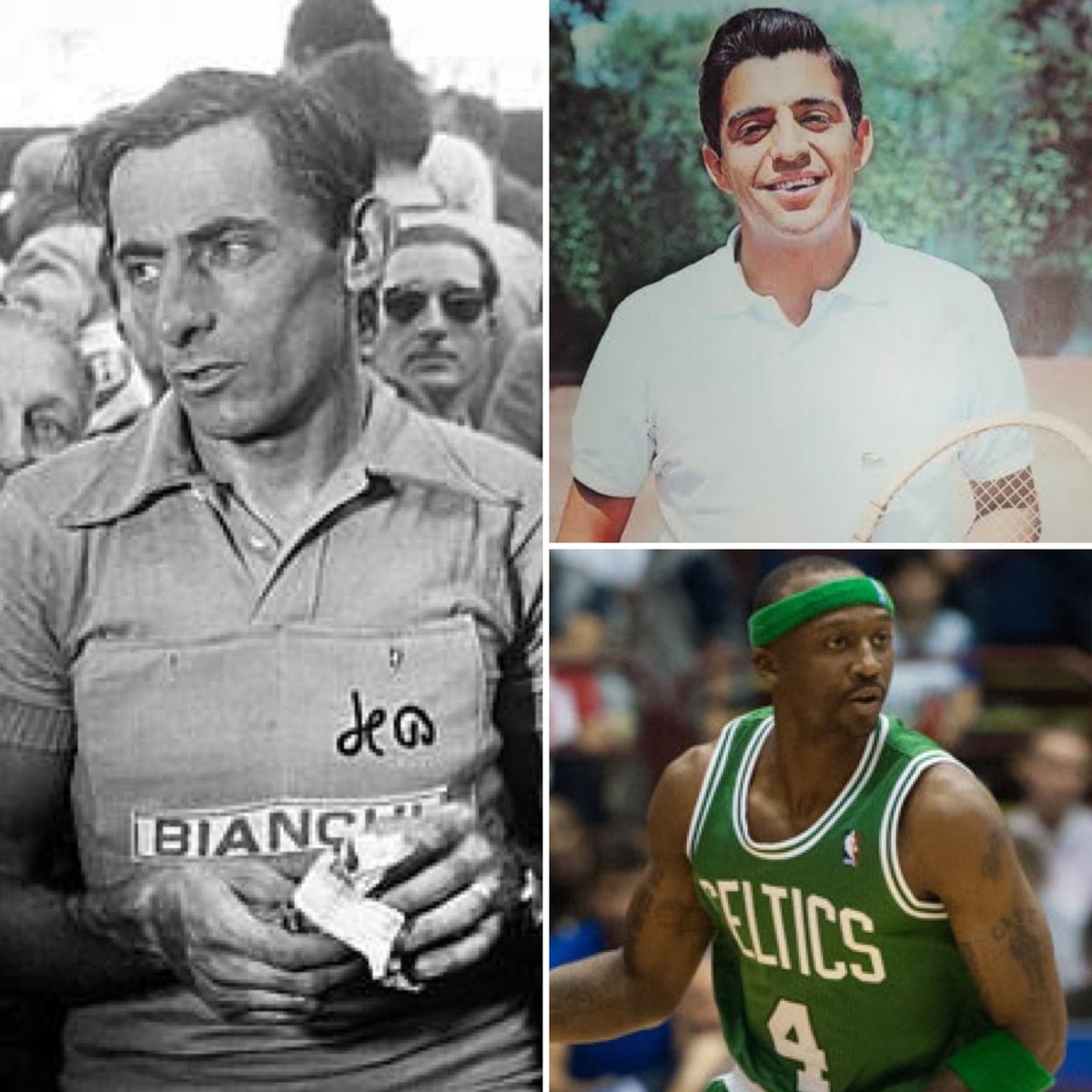juannahum's tweet photo. โญ๏ธ 1๏ธโฃ5๏ธโฃ de Septiembre (Deportes)
๐ฎ๐น Fausto Coppi ๐ด๐ปโโ๏ธ โ๏ธ40
๐ฒ๐ฝ Rafael Osuna ๐พ โ๏ธ30
๐บ๐ธ Jason Terry ๐ ๐45
#Deportes #ciclismo #Tenis #Baloncesto #FelizJueves #Efemerides #UnDiaComoHoy #15DeSeptiembre #HappyBirthday #JasonTerry #RafaelOsuna #FaustoCoppi #NHM @jasonterry31 https://t.co/gck9zUyJb6