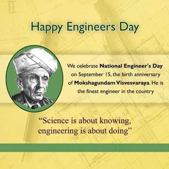 sud373's tweet photo. Happy #EngineersDay 🙏 https://t.co/ie2LfhNvpQ