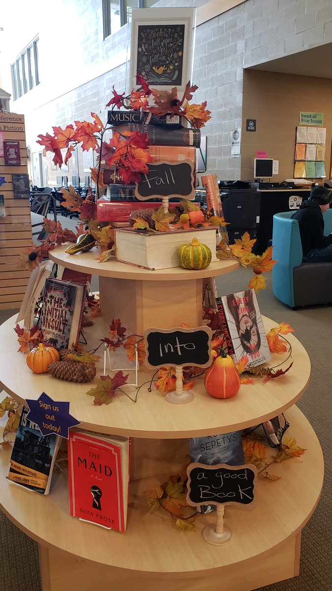 BMLSSLibrary's tweet photo. Come to the library and fall into a good book. https://t.co/hCTuO1PKPu