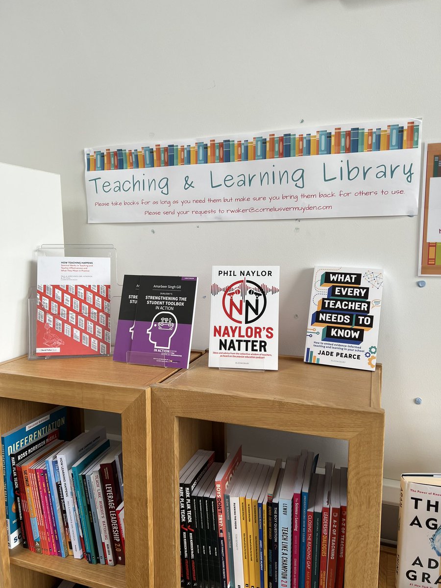 CorVerTeaching's tweet image. New books are in the T&amp;amp;L library! Including one that was only published this week!