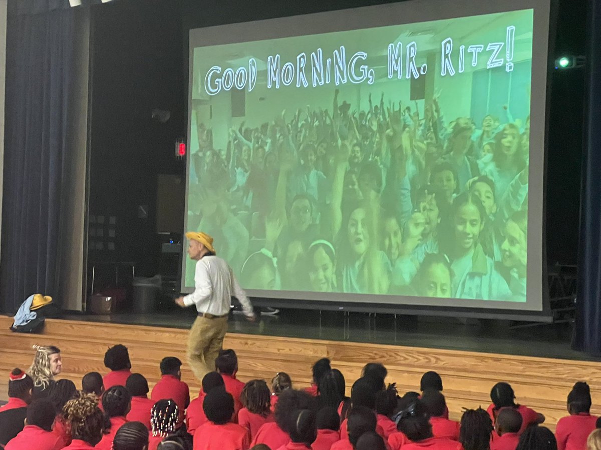 Super excited to have <a href="/StephenRitz/">Stephen Ritz</a> and <a href="/greenBXmachine/">Green Bronx Machine</a> in <a href="/TMCSD/">Trotwood-Madison CSD</a> Westbrook Village Schools today! The energy is amazing!