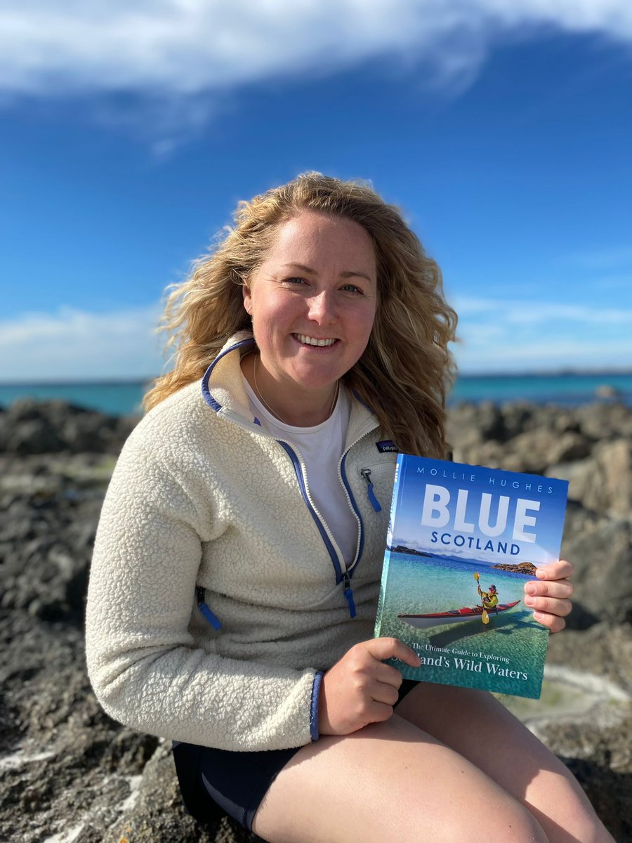 SpeakerBuzzUK's tweet photo. Happy Publication Day today to the awe-inspiring world record-holding adventurer @MollieJHughes - her new book Blue Scotland hit the shelves (and the ebook catalogues) today 📚🎉👏 @BirlinnBooks @RachKeenanPhoto To book Mollie to speak at your event 👉https://t.co/dVyEPK7eOu https://t.co/zcK7aNcrkd