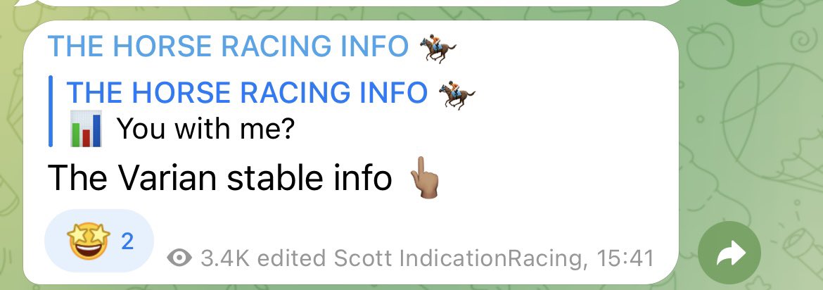 Michael23758582's tweet photo. @gbougheyracing  @varianstable  this scammer charging £35 a month saying he’s getting info from the yards can either of you confirm this or at best confirm he is lying to stop people being ripped off ??? https://t.co/lFBDZbBvzf