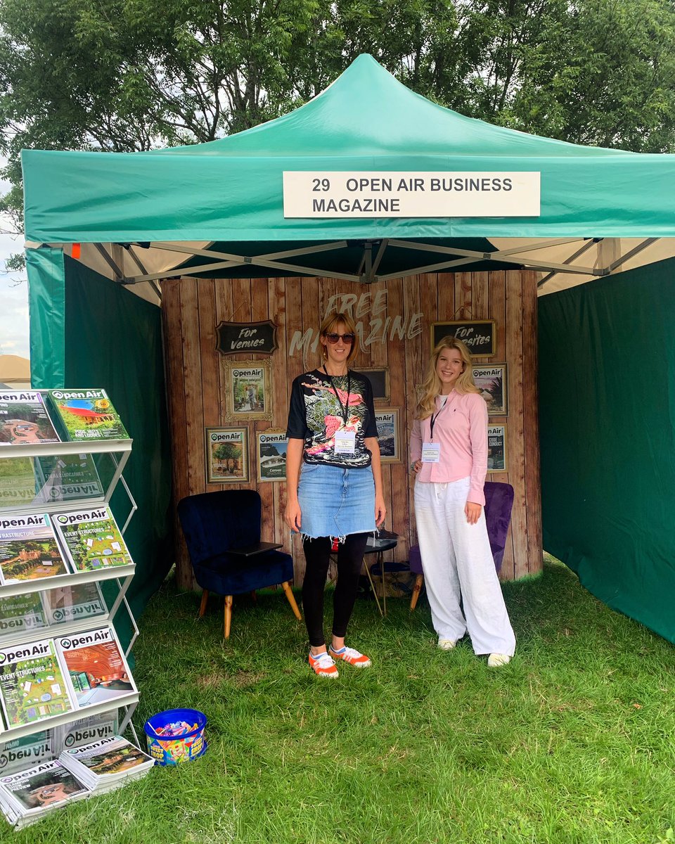 Splendid first day at the Glamping Show! Do drop by and see us if you’re visiting (stand 29).