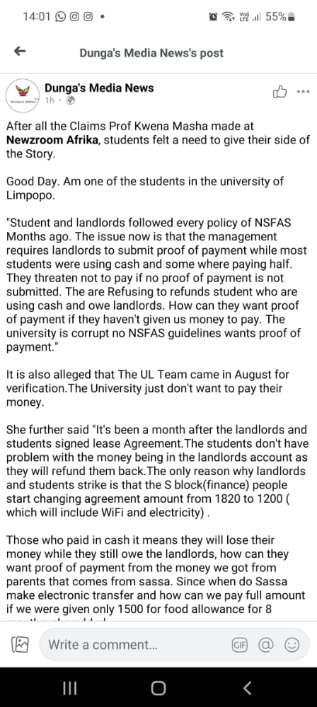 ntiyisomalooks's tweet photo. University of Limpopo management being exposed it's sad https://t.co/JujlUncLuS