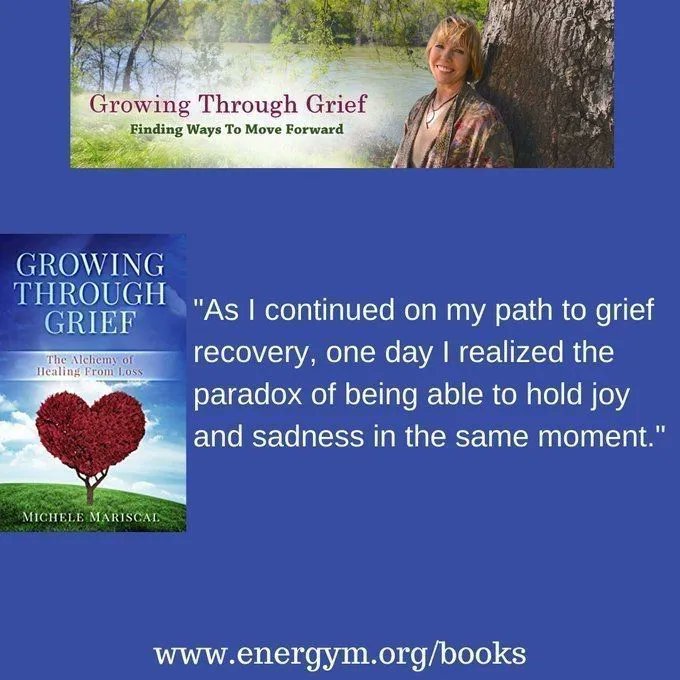 MicheleMarisca3's tweet photo. As I continued on my path to #grief recovery, one day I realized the paradox of being able to hold joy and sadness in the same moment. #GrowingThroughGrief https://t.co/J7JWLrBTwT