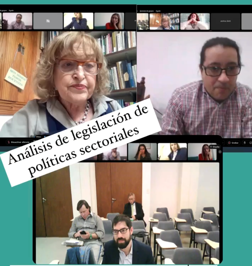 ¡Gracias Adriana Puigróss y Rubén Caballero por brindarnos su valioso conocimiento sobre #Educación en el curso Análisis de Legislación de Políticas Sectoriales!