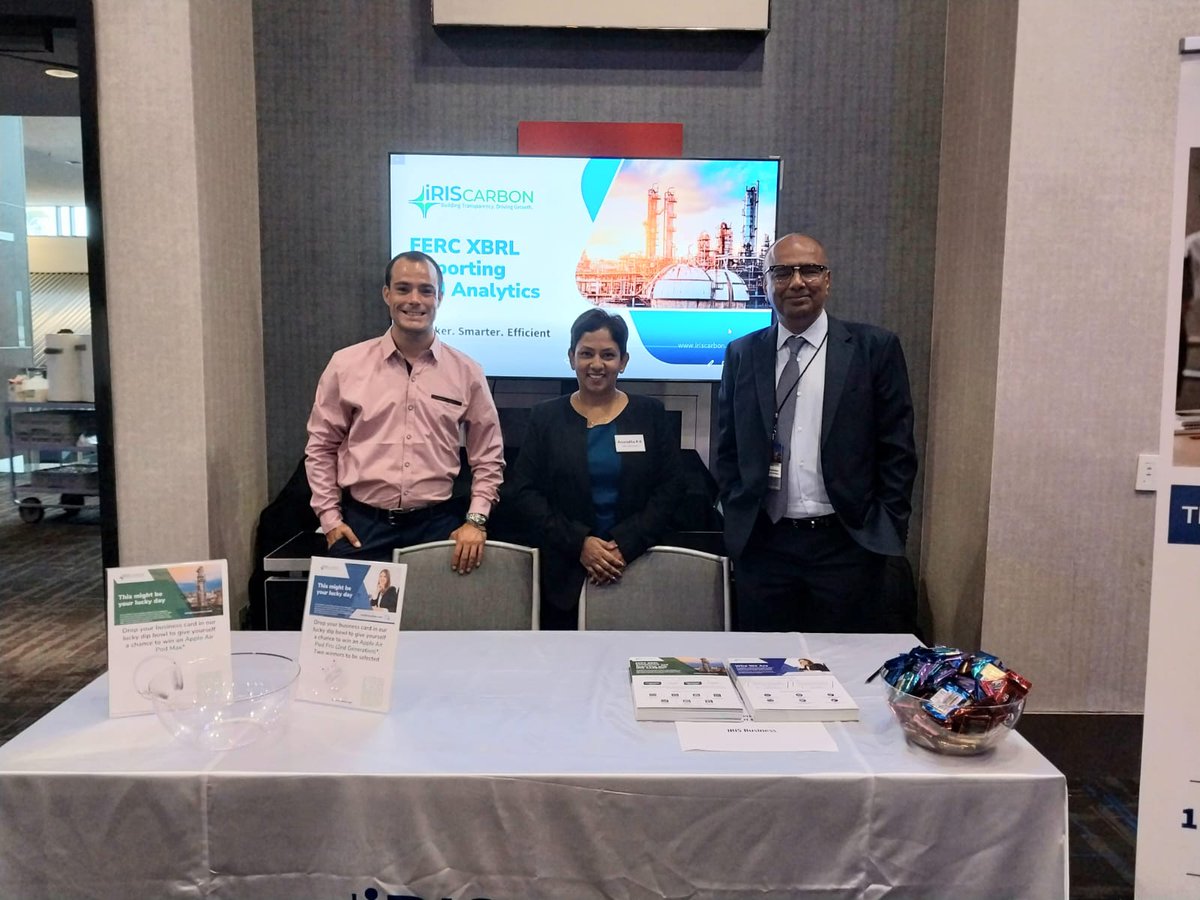 iris_carbon's tweet photo. We're proud co-sponsors of @LEPipelines 2022 Annual Business Conference at Hard Rock Hotel, in San Diego, California.
Look for the IRIS CARBON® logo and come say hello!
We look forward to meeting you!
#FERC #XBRL #LEPA2022 #Conference #EnergyReporting https://t.co/yh2wcbPz3D