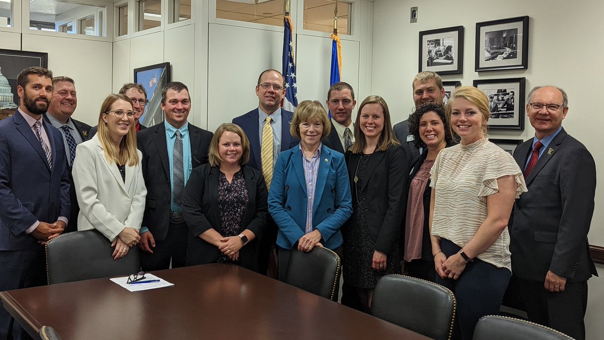 Amber Hanson Glaeser (@amberglaeser) on Twitter photo Thank you <a href="/SenTinaSmith/">Tina Smith</a> for meeting with <a href="/MNFarmBureau/">Minnesota Farm Bureau</a> in DC to talk about the issues that are impacting rural MN. Your work on the <a href="/SenateAgDems/">Senate Ag, Nutrition, & Forestry Committee Dems</a> is appreciated! Thank you <a href="/SenTinaSmith/">Tina Smith</a> for meeting with <a href="/MNFarmBureau/">Minnesota Farm Bureau</a> in DC to talk about the issues that are impacting rural MN. Your work on the <a href="/SenateAgDems/">Senate Ag, Nutrition, & Forestry Committee Dems</a> is appreciated!