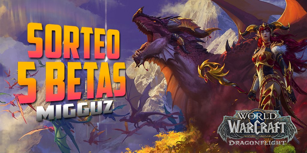 🎁SORTEO 5 BETAS DRAGONFLIGHT🎁
¿Sabes más que un dragón? ¡Gana una beta en este QUIZ!

🔸RT, Like a este tweet y follow
🔹Contesta en las preguntas correctamente
🔸Contesta a todas para más posibilidades
🏆Ganador elegido entre los que acierten

📌Fin sábado 17/9
🌍Global

👇