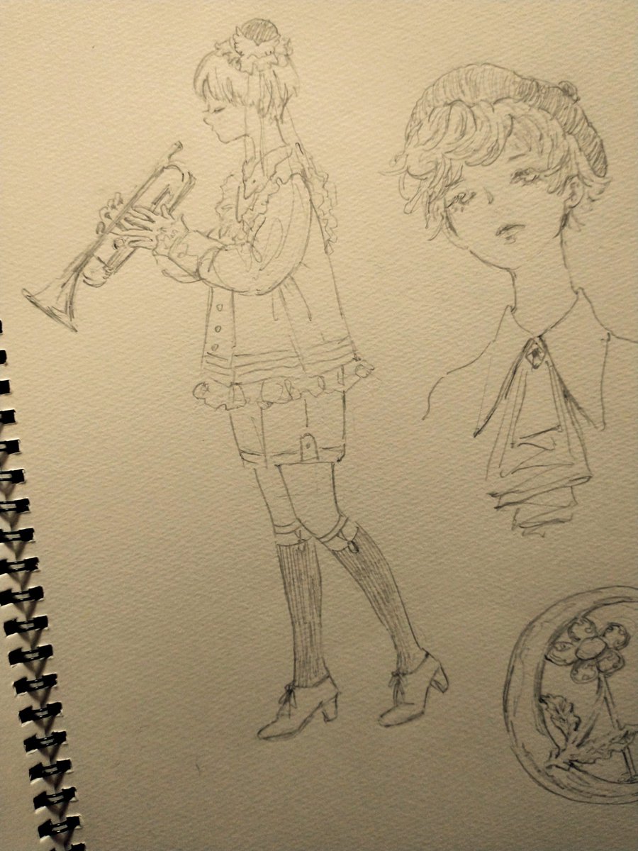 練習sketch✎*
長らく全身絵を描いてなかったので…。
あと、可愛い男の子が描きたかった☺︎︎♛
#drawing #sketch #illustration