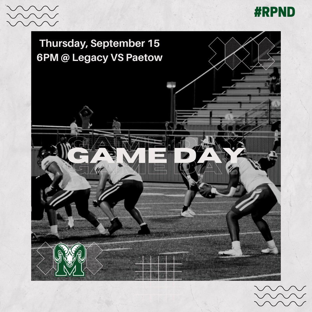 tfont1996's tweet photo. Support the RAMS 🏈 today! #RPND 
Teamwork, grit, &amp; commitment!✨ https://t.co/bhG9mh4285