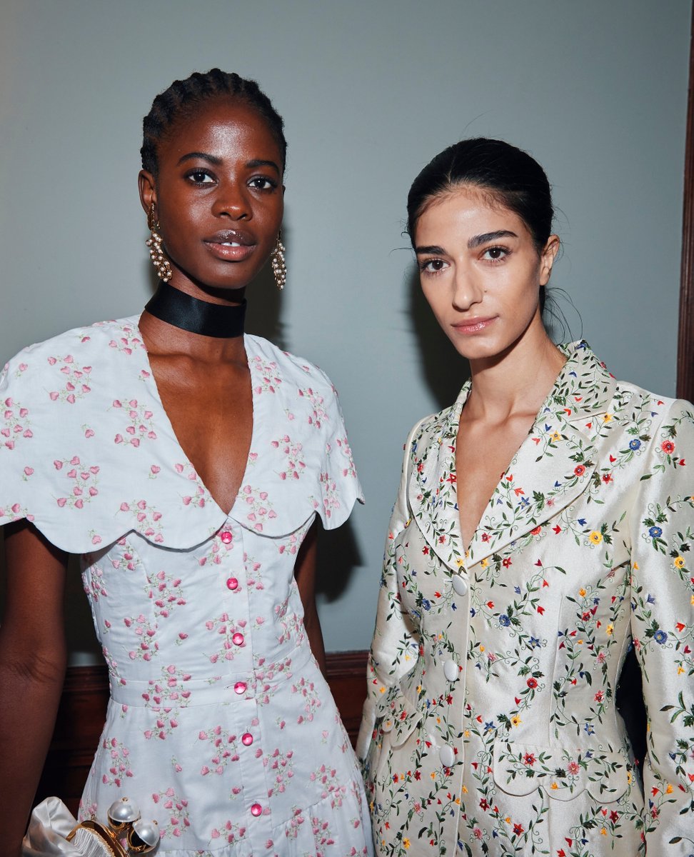 nyfw's tweet photo. Kissing #NYFW: The Shows goodbye 💋 We'll be back next season! In the meantime, enjoy these #BackOfHouse moments at #IMGFashionAlliance designer @Markarian.NYC yesterday. 

📷: @frankholliday https://t.co/JP3NOVTwXf