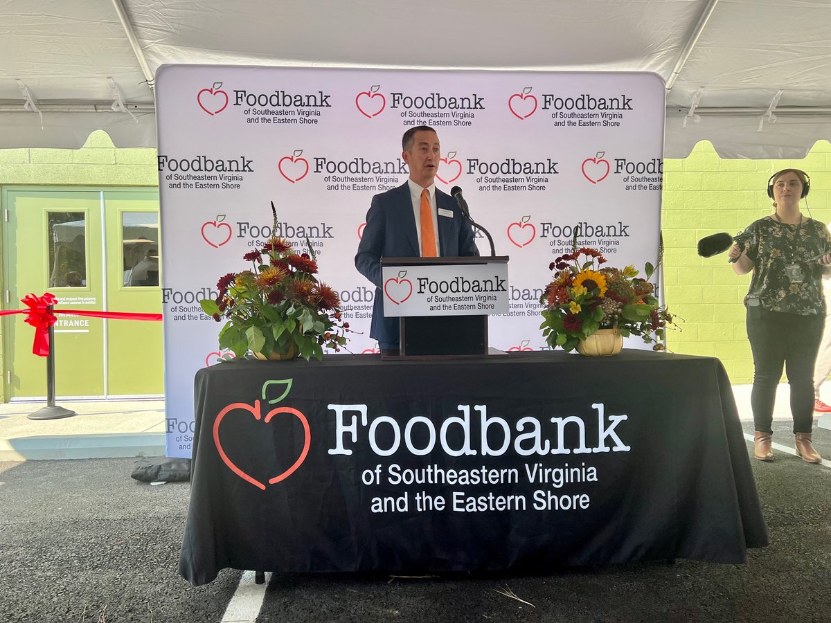 FoodbankSEVA's tweet photo. The #foodbankseva’s Western Tidewater Branch is officially open! Like any major undertaking, this new branch would not be possible without the generous support of many community partners. #HungerActionMonth2022 #EndHunger #foodbanksevaHAM #TeamWT https://t.co/MLVAVbGnPG