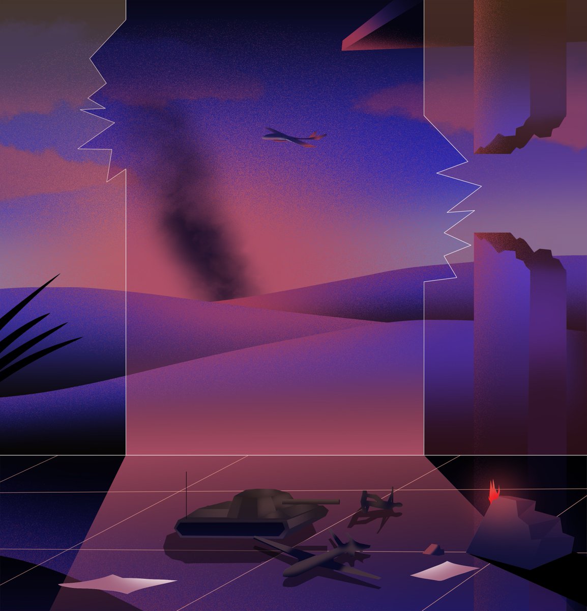 Here’s the illustration that I made for <a href="/studiomercado/">Mercado</a> ‘s 5th edition.

#Illustration #editorialillustration #artwork