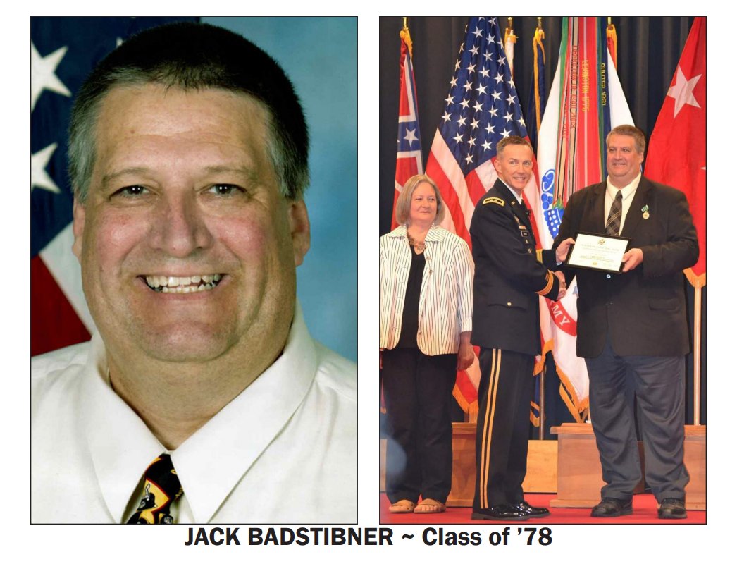 Hall of Fame Spotlight: Congratulations to our honoree Jack Badstibner from the class of 1978. Jack serves as a Federal Manager for the government and has shown a strong commitment to community service. We look forward to further recognizing your accomplishments in October Jack!