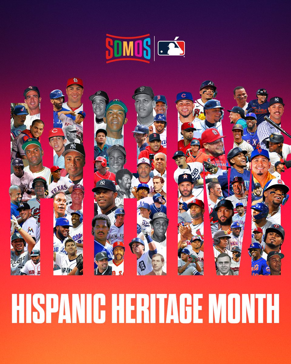 Our game would not be the same without the Hispanic players that have impacted it and continue to do so. #HispanicHeritageMonth