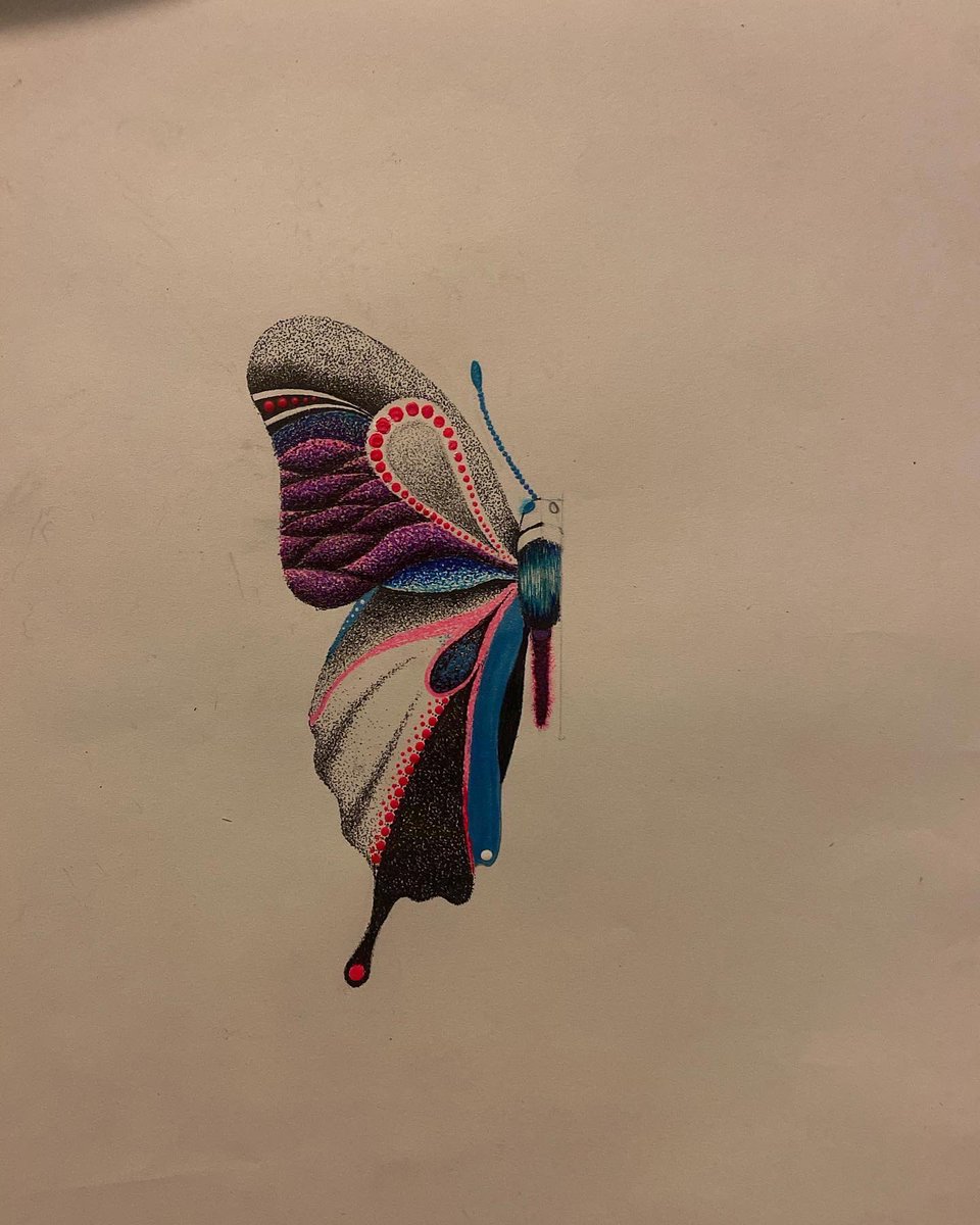 AGUILAJEDI's tweet photo. #neverquitdrawing #nature #naturelovers #naturaleza #mariposa #artemexicano #puntillismo #pointillism #pointillismart #butterfly https://t.co/tV5KvqJpU9
