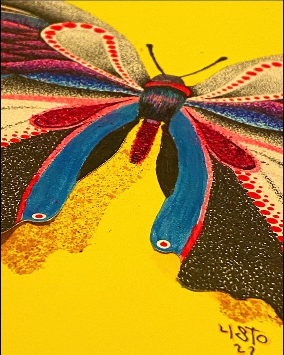 AGUILAJEDI's tweet photo. #neverquitdrawing #nature #naturelovers #naturaleza #mariposa #artemexicano #puntillismo #pointillism #pointillismart #butterfly https://t.co/tV5KvqJpU9