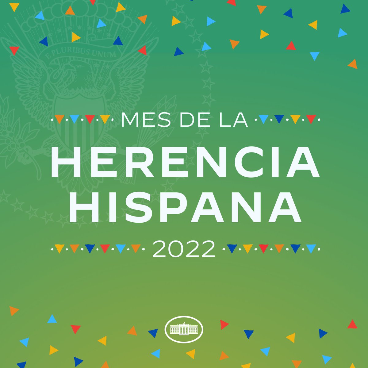 LaCasaBlanca46's tweet photo. Durante el Mes Nacional de la Herencia Hispana, nuestra Administración reafirma que la diversidad es una de las mayores fortalezas de nuestro país y da las gracias a los líderes hispanos que han ayudado a construir este país y siguen luchando por la equidad y la justicia. https://t.co/HjGcR0swyc