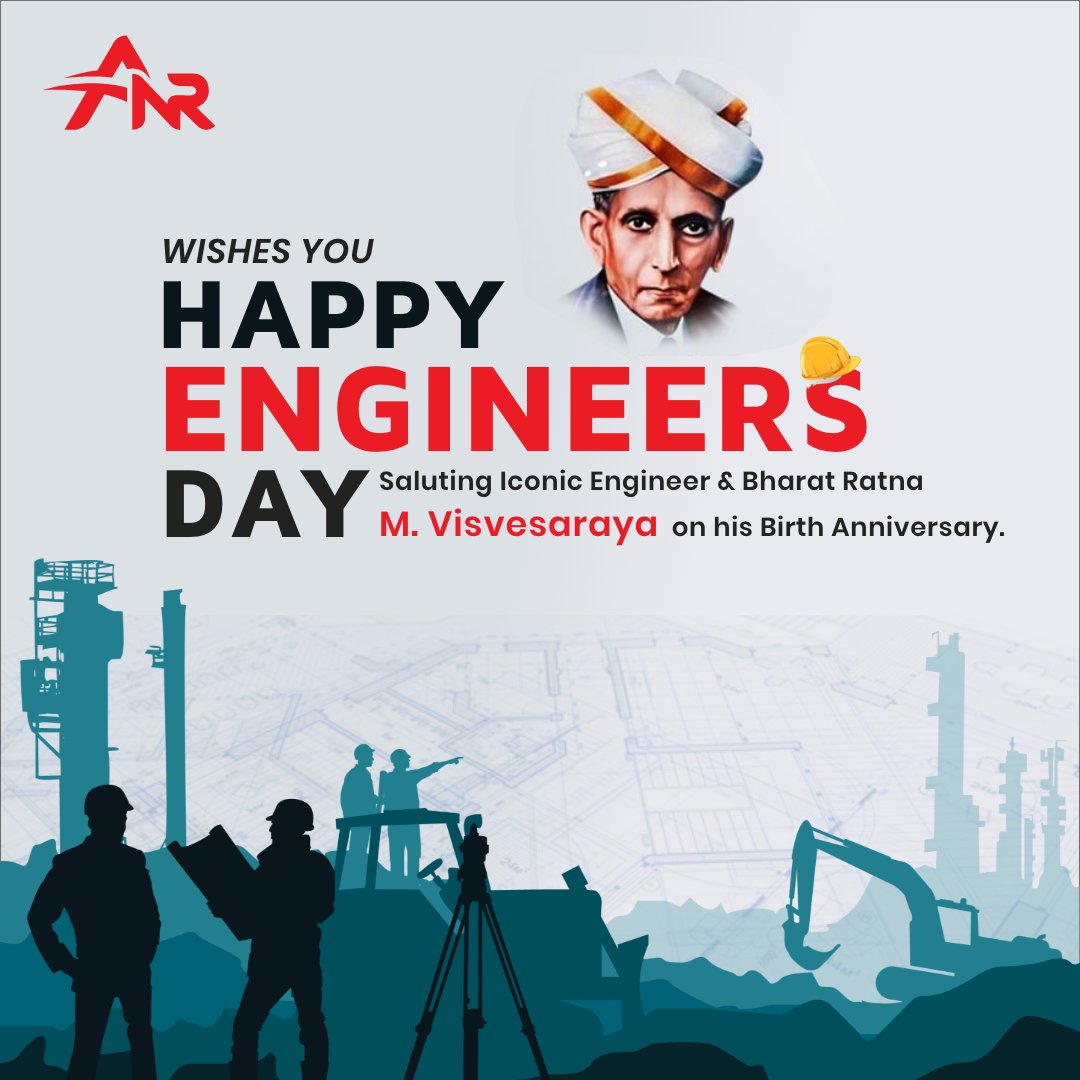 anrsoftware's tweet photo. ANR Wishes You #happyengineer'sday- Saluting Iconic #engineer & #bharatratna M. Visvesaraya on His Birth Anniversary.
#professional #itcompany #employees #india #informationtechnology #anr #anrsoftware https://t.co/vKTH73OG7h