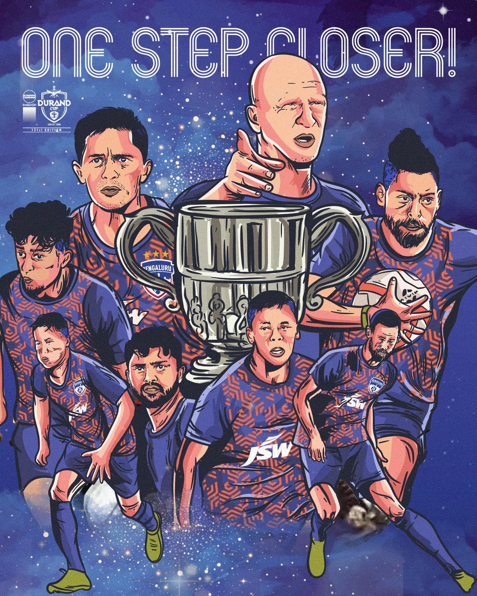 bengalurufc's tweet photo. Bengaluru, book your tickets! 🎟️
All roads lead to Kolkata on Sunday because the Blues are in the #DurandCup2022 final! 🔥 #WeAreBFC ⚡️ https://t.co/G9inQajkdE