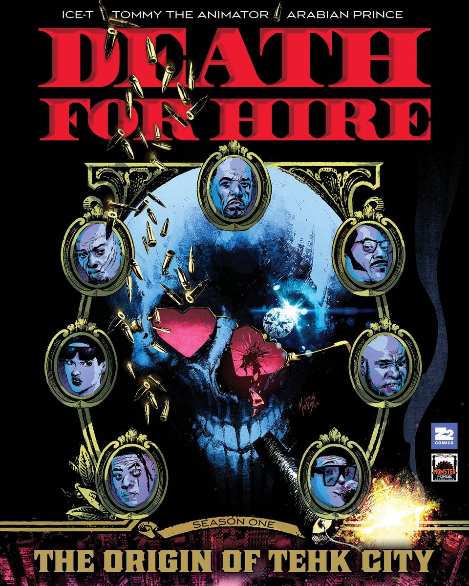 Death For Hire: Tehk City! Created by @finallevel @ogarabianprince <a href="/tommytheanimatr/">Tommy The Animator</a> featuring <a href="/cocosworld/">Coco</a> @snoopdogg <a href="/drdre/">Dr. Dre</a> @tracymorgan @bustarhymes @treachtribe @peterscanavino @imroxanneshante @benballer <a href="/stylesp/">little farma</a> @tonetrump @emiliorivera48 @z2comics <a href="/ShannonDenton/">Shannon Eric Denton</a> 💎