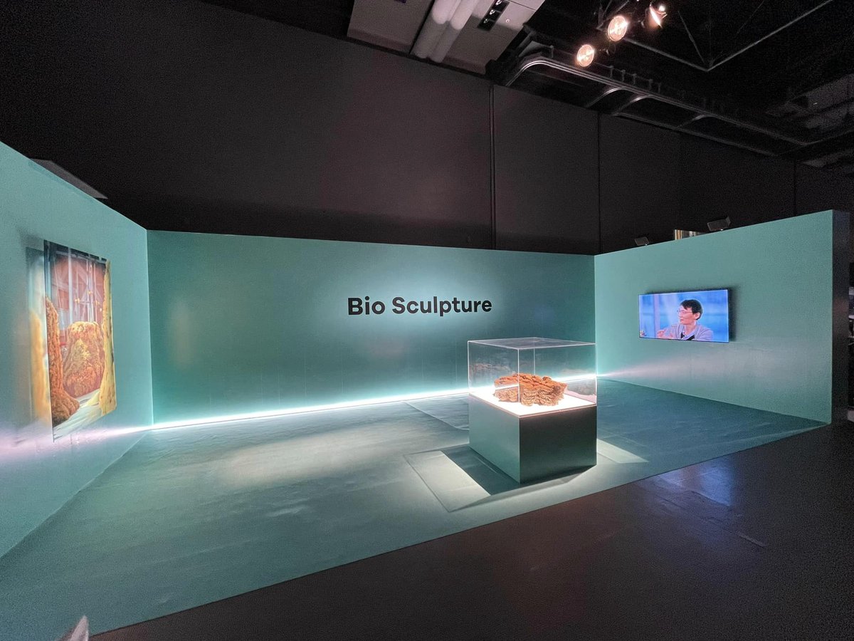 Hiroyeah's tweet photo. 【最後の文化庁メディア芸術祭 受賞作品展にてBio Sculpture展示】日本科学未来館 9/16日(金)-26(月) 
https://t.co/Tt8wHhnmFE　今回は首都圏某所の屋外に設置され、１年が経過した状態の Bio Sculpture (苔と土で構成された環境彫刻）を会場に移設いただきました。土は、生��ています。ぜひどうぞ！ https://t.co/KHcWWhAQE2