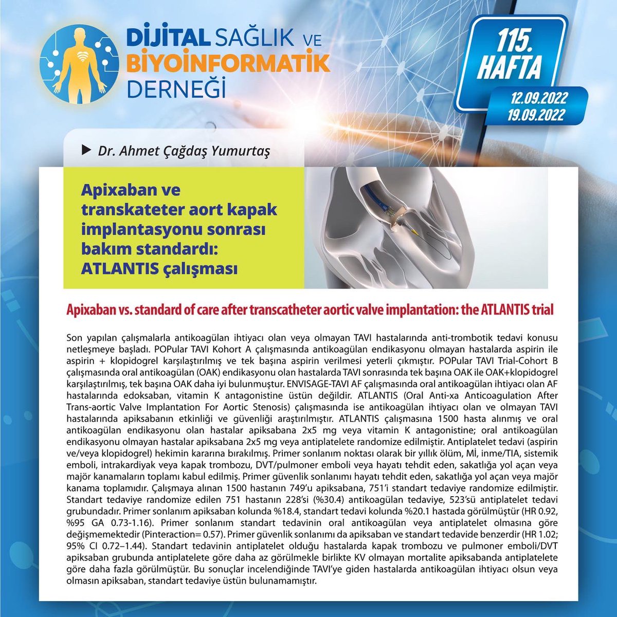 Yeni Makaleler Yayında! Daha Fazlası için dijitalsaglik.com.tr #dijitalsaglik #health #digitalhealthcare #heathytechnology #medicine #futurehealthcare #healthycare #artificialintelligence #yapayzeka #sağlık #mobilehealth #teletıp #bioinformatics