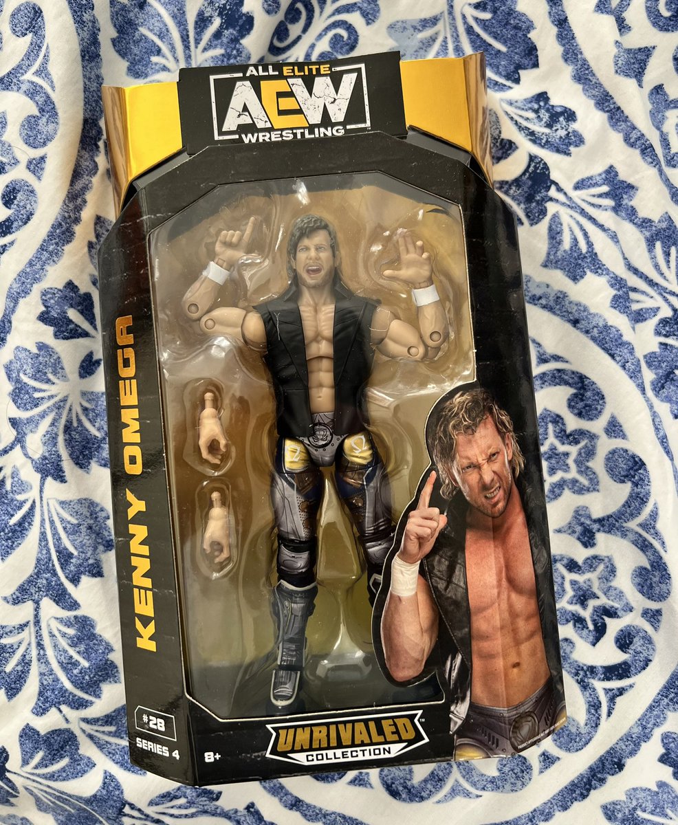 FrancoS4nchez's tweet photo. My First @AEW Action Figure.
For My First One, It Had To Be The Best Wrestler Alive Todayโฆ
The Best Bout-Machineeeeeee, KENNNNNNNYYYYYYYYYYY OMEGAAAAAAAAAAAAAAA
@KennyOmegamanX ๐ฅ #AEW #UnrivaledCollection #AEWDynamite #AEWRampage #AllElite #BTE #BeingTheElite #KennyOmega https://t.co/7OLQvQh5HU