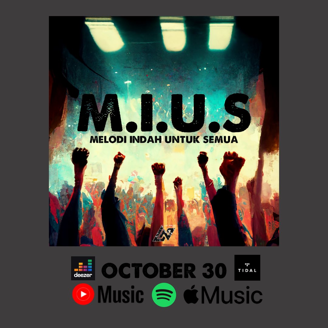 MIUS OUT NOW! LastNinetysBand tweet media